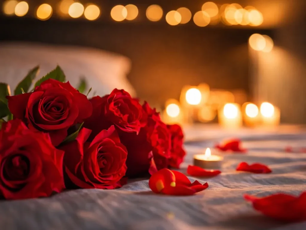 Soirée romantique love room balnéo privatisée décoration immersive Vendée