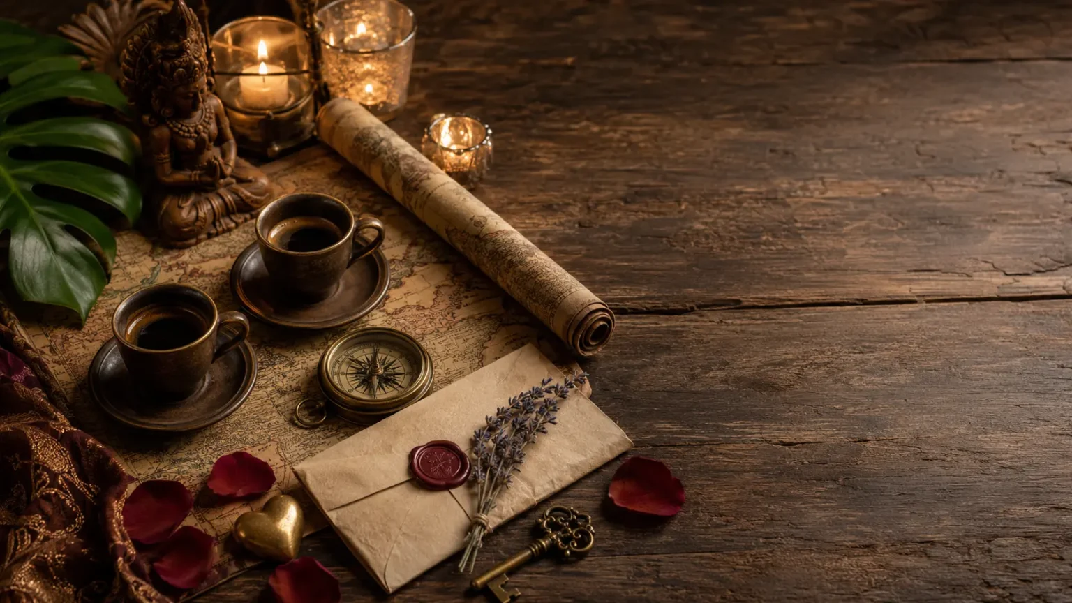Hébergement insolite pour un couple en Vendée, ambiance romantique aux chandelles