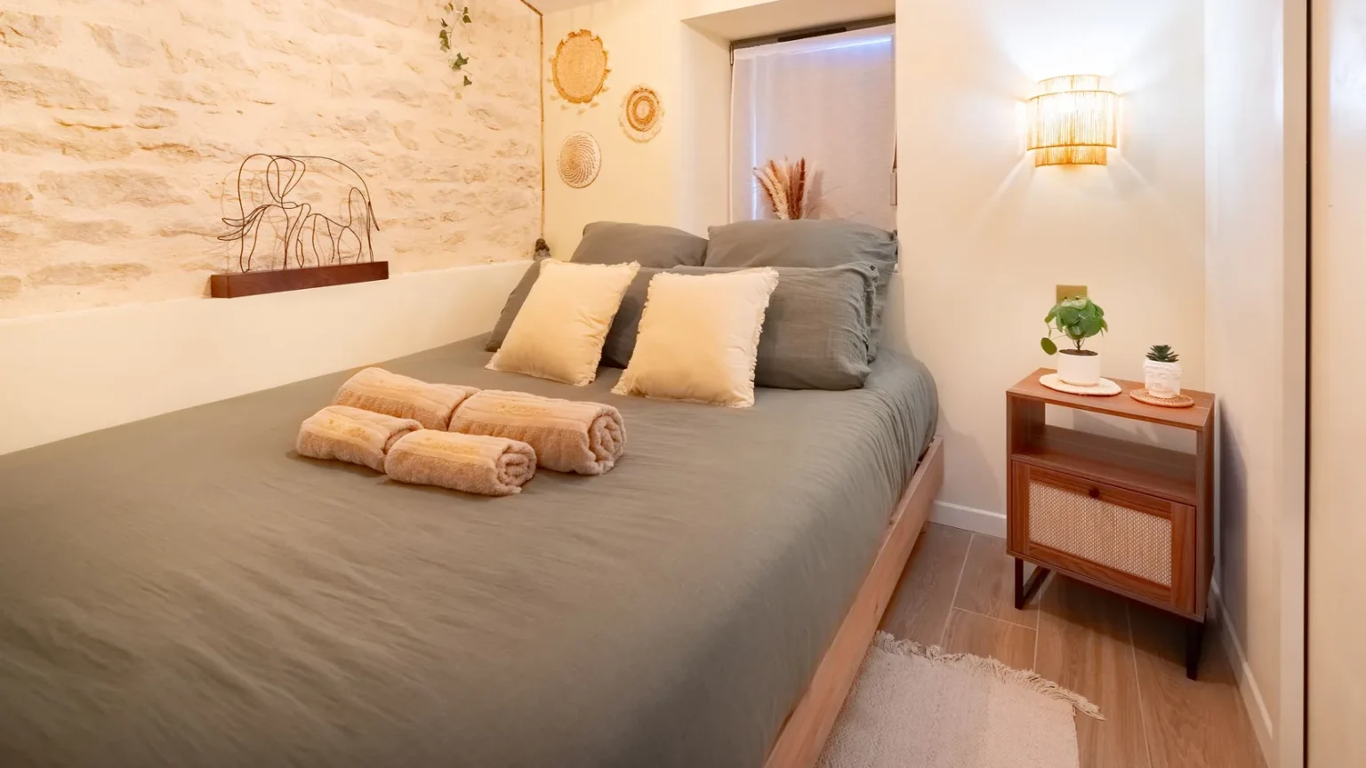Chambre balinaise du Rêve Balinais en Vendée, idée lune de miel France pour une mini-moon sans avion